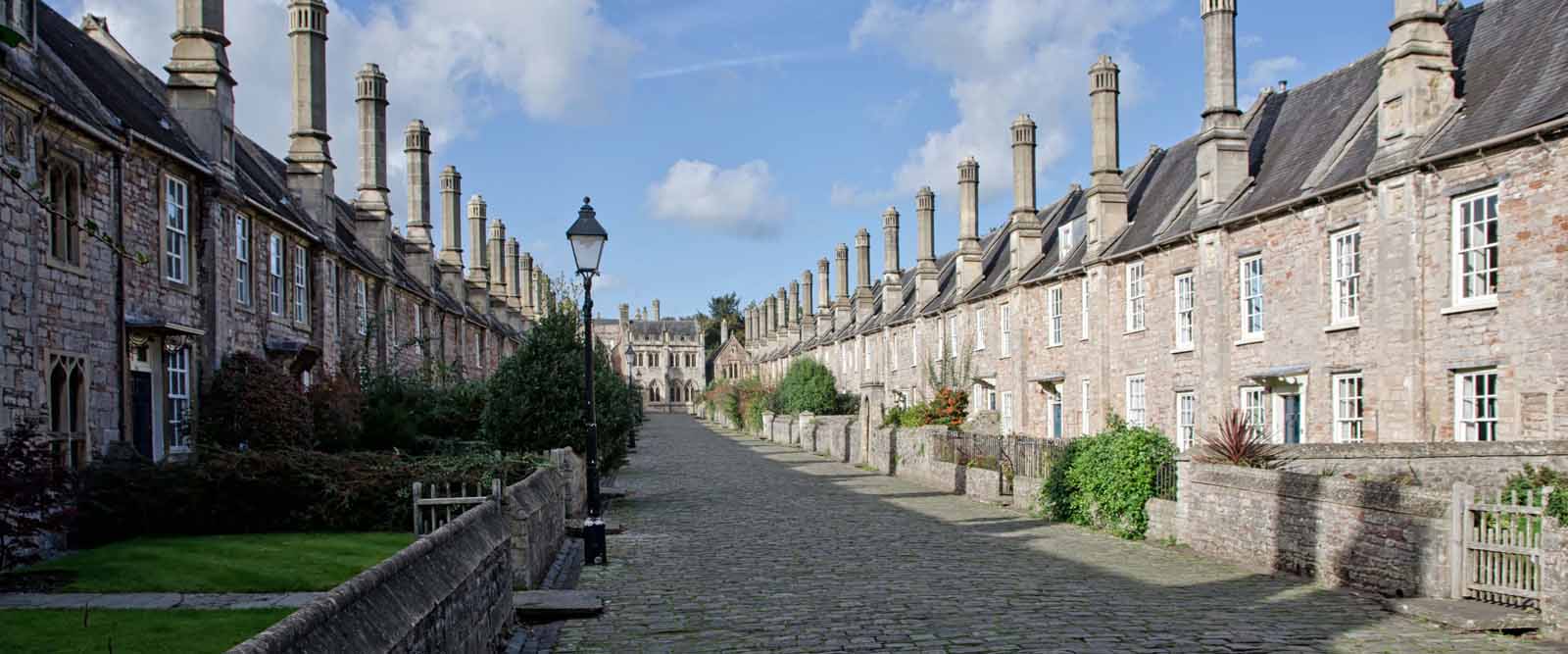 Vicars Walk in the city of Wells