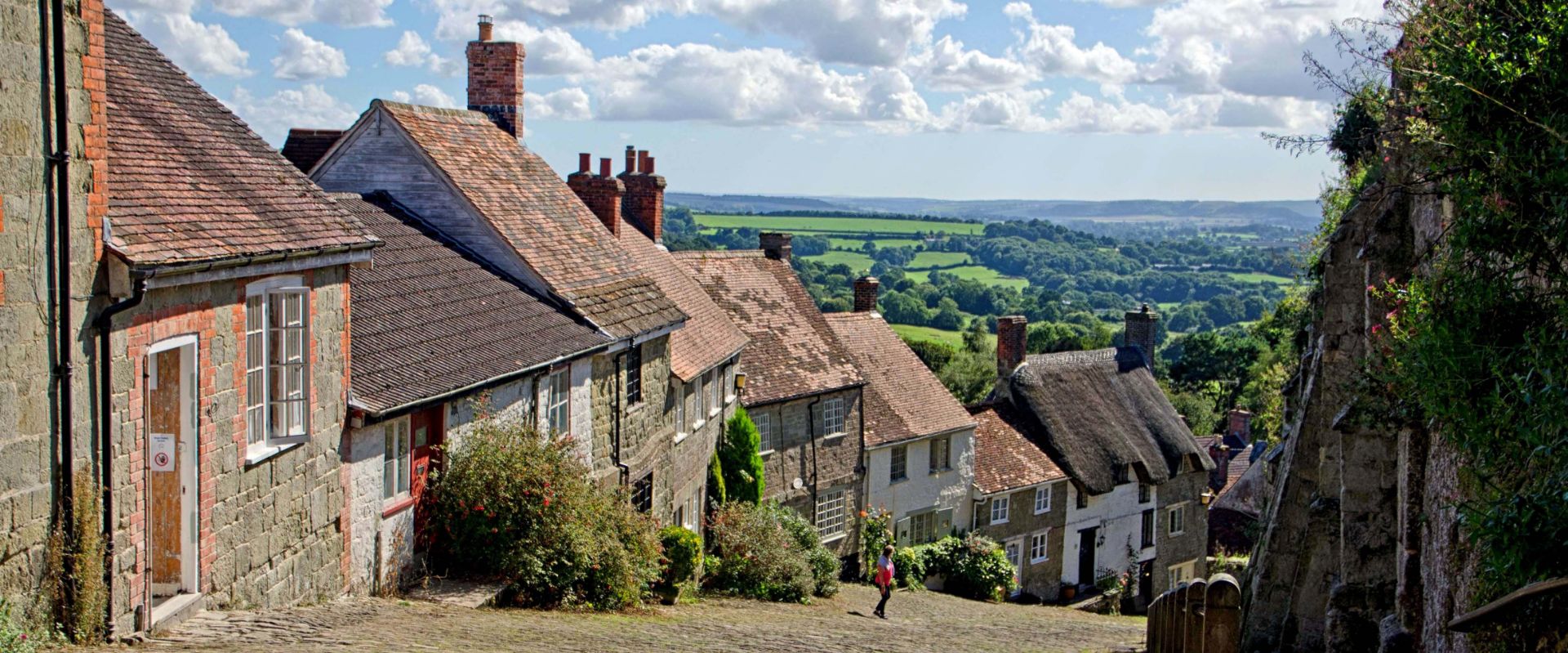 Gold Hill in Shaftesbury