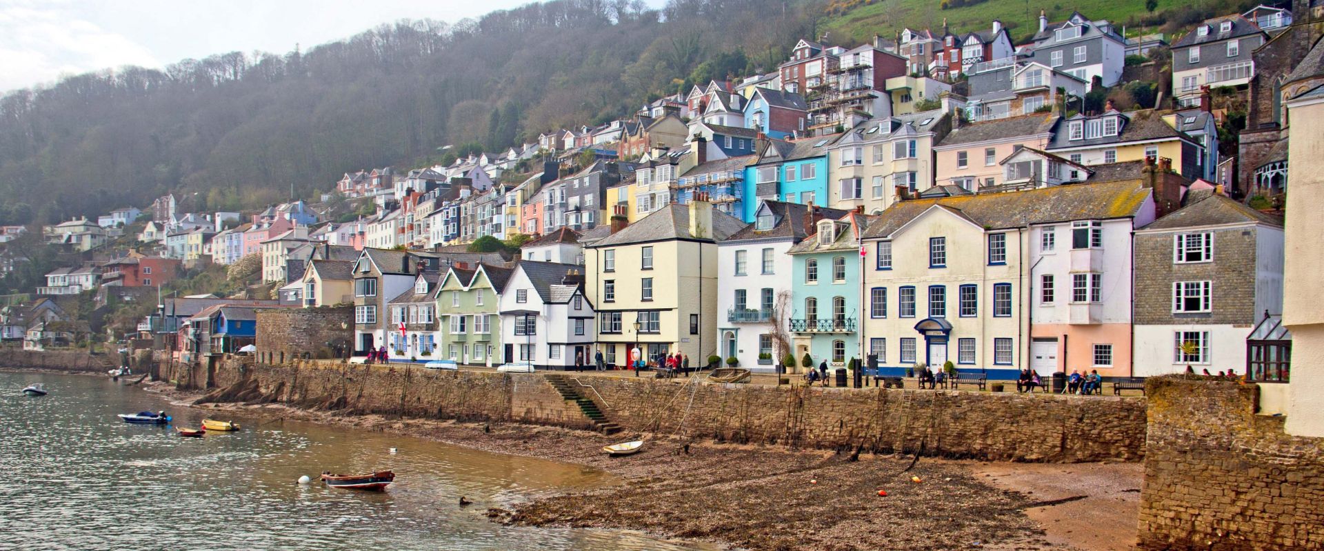 Bayards Cove in Dartmouth in Devon