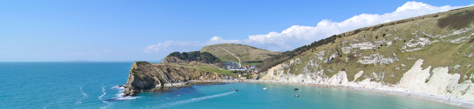 Lulworth Cove in Dorset