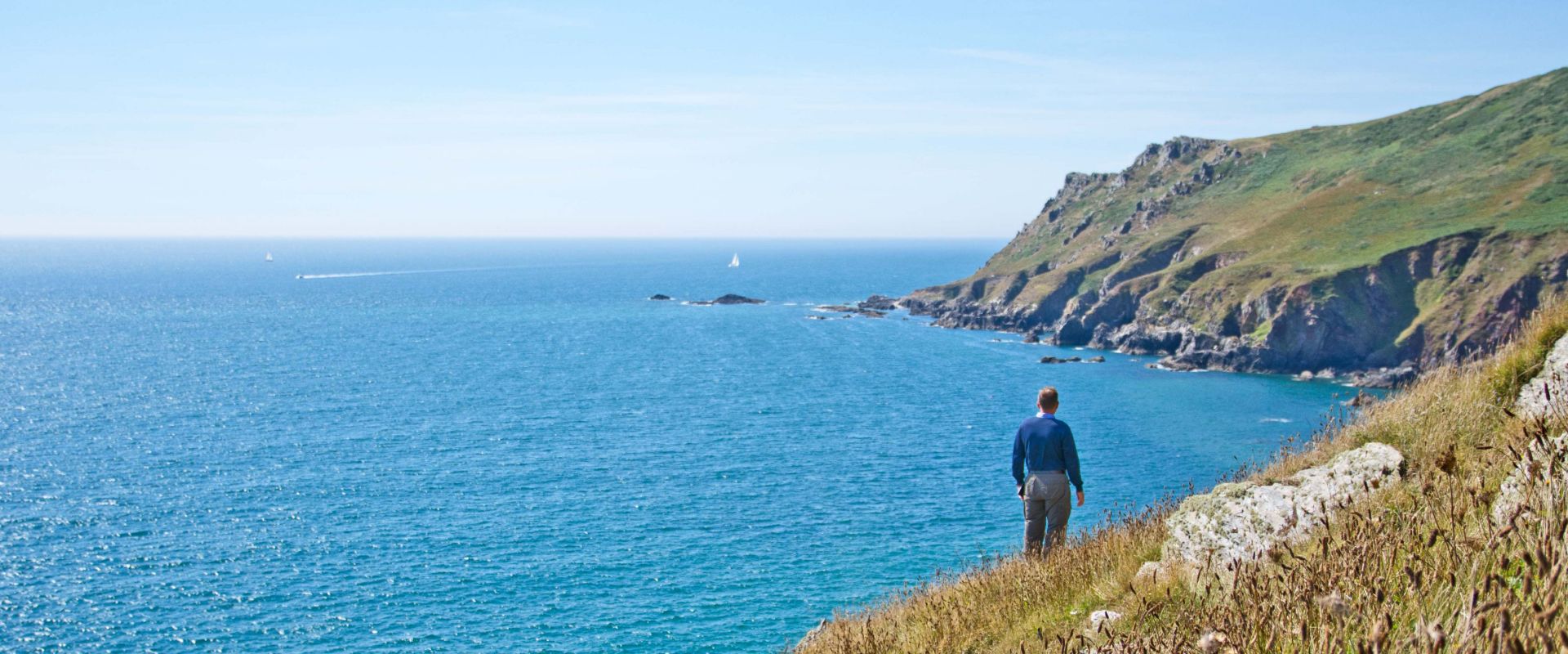 Guest on the Southwest Coast Path near Start Point