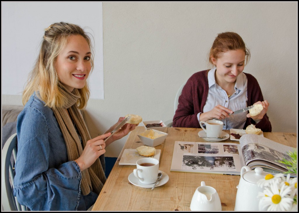 Stokeley Farm Shop cream tea