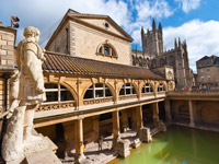 Roman Baths, Bath, Somerset. Roman Baths