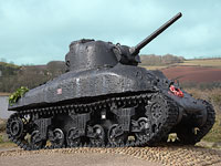 Devon Coastal Tour - Memorial Tank Torcross