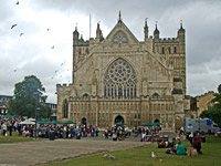 Exeter Cathedral Exeter Cathedral Devon attraction