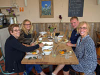 Good food at Riverford Organic Farm