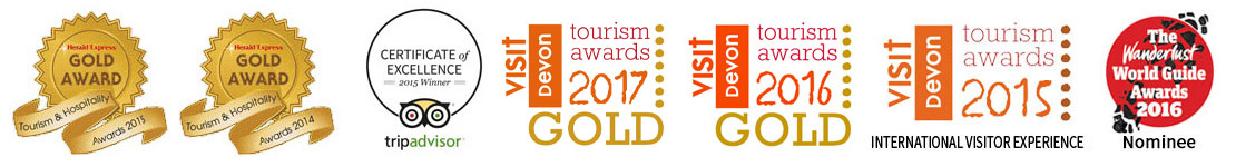 Unique devon Tours is multi-award winning for tourism and things to do in devon