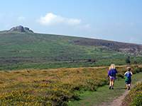 Walkers on Dartmoor